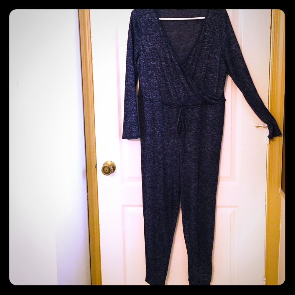 Navy Blue Jumpsuit/ Romper
